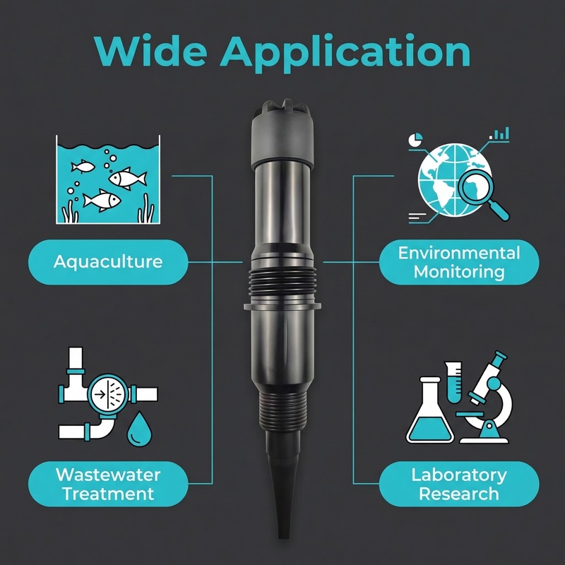 OHTS1031 multi-industry application scenarios including aquaculture environmental monitoring wastewater treatment and laboratory research