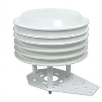 OHTS1050 Multi-Element Weather Sensor main product view with louvered radiation shield design and mounting bracket