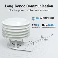 OHTS1060 RS485 ModBus-RTU communication interface with 10-30V DC wide voltage input and up to 2000m transmission distance