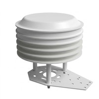 OHTS1060 Multi-Parameter Environmental Sensor main product image with louvered radiation shield design and mounting bracket