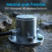 OHTS1094 PAR Sensor IP67 Waterproof Protection Grade Verification in Rainy Conditions