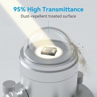 OHTS1096 95% high transmittance dust shield with dust-repellent treated surface