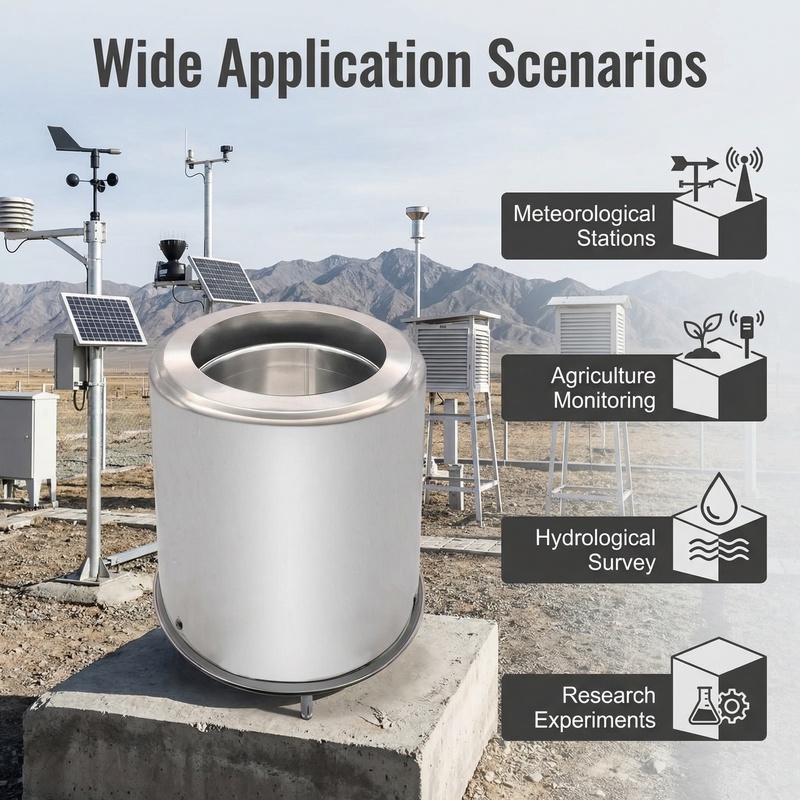OHTS1098 wide application scenarios including meteorological stations, agriculture monitoring, hydrological survey and scientific research experiments