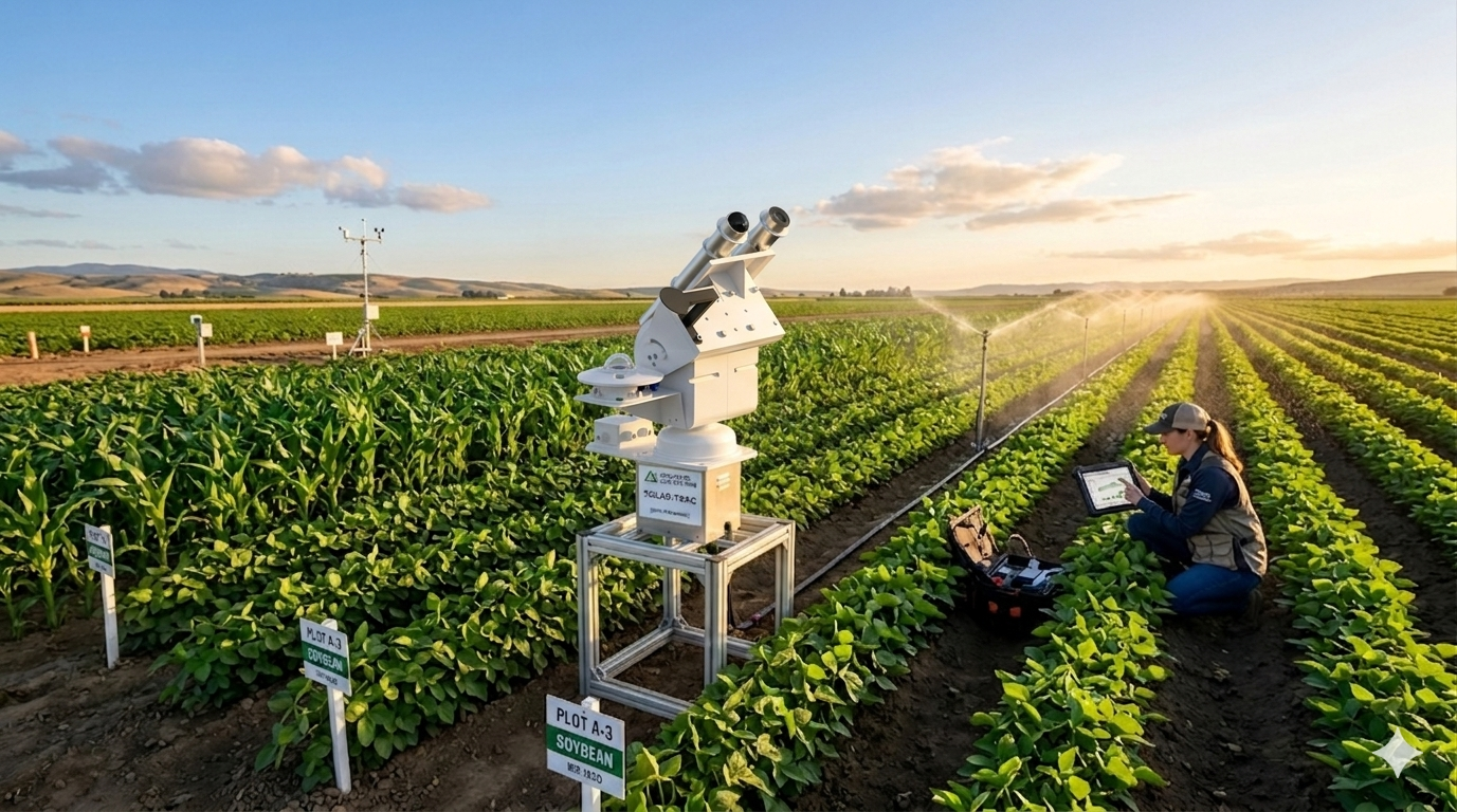 Agricultural field deployment scenario