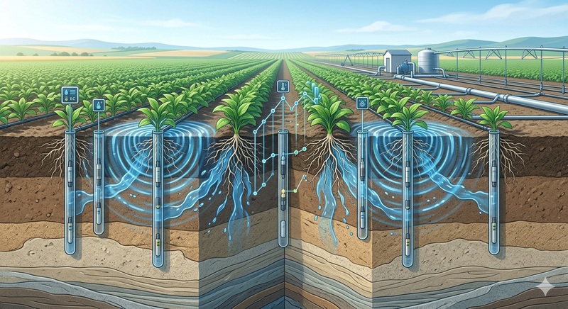 Optimizing Irrigation Schedules with Multi-Layer Soil Monitoring