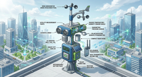 Reducing Sensor Infrastructure Costs in Smart City Environmental Monitoring